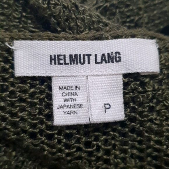 HELMUT LANG 100% Silk Knitted Pullover Top - Picture 4 of 8